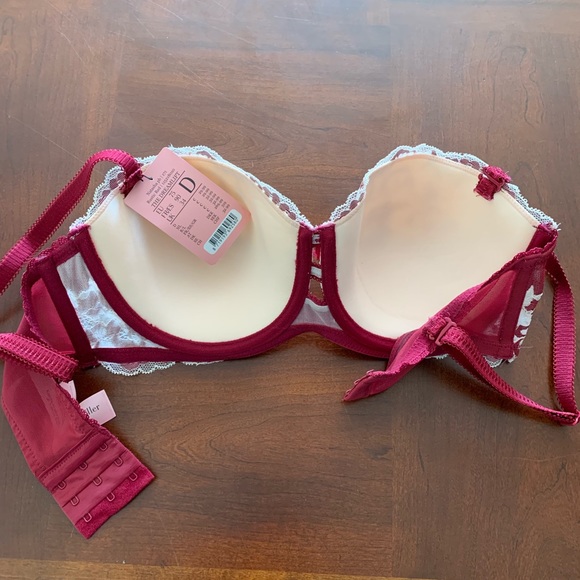 NWT Hunkemoller Natasha Dreamlift Bra Rustic Red - Picture 3 of 5